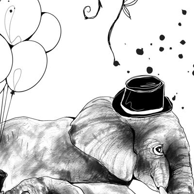 ACTE-DECO - Panoramic Jungle Circus wallpaper - 340x250cm - Brown light - Wallpaper - Publicité ACTE-DECO - Panoramic Jungle Circus wallpaper - 340x250cm - Brown light - Wallpaper - Publicité