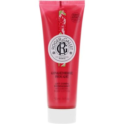 Roger & Gallet Gingembre Rouge 50ml Körperlotion - Pflegt die Haut, Hydratiert 24h, Leichte Textur, Fruchtig-blumiger Duft Roger & Gallet Gingembre Rouge 50ml Körperlotion - Pflegt die Haut, Hydratiert 24h, Leichte Textur, Fruchtig-blumiger Duft