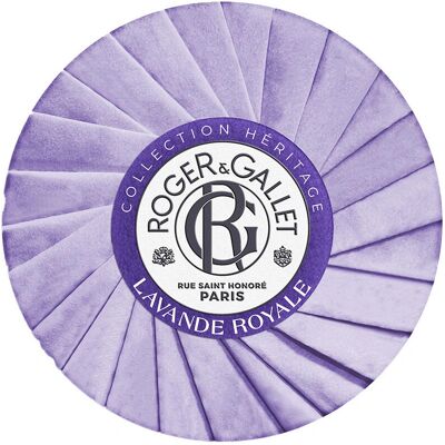Roger & Gallet Lavande Royale Seife - Lavendel, Bergamotte, Zeder - 100g Roger & Gallet Lavande Royale Seife - Lavendel, Bergamotte, Zeder - 100g