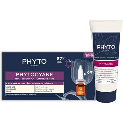 Tratamento contra a queda do cabelo Phyto - Todos os tipos de cabelo - Ingredientes naturais Tratamento contra a queda do cabelo Phyto - Todos os tipos de cabelo - Ingredientes naturais