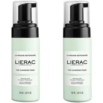 Lierac Duo Mousse Reinigungscreme - 2x150ml Lierac Duo Mousse Reinigungscreme - 2x150ml