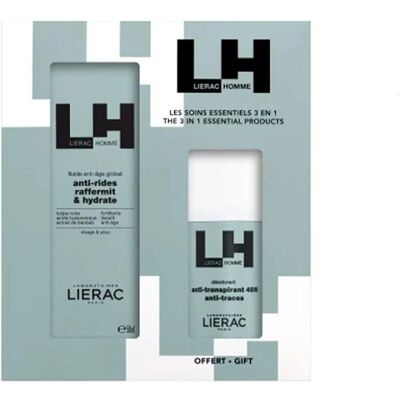 Lierac Homme Fluido Antiedad Global - Set de Cuidado Lierac Homme Fluido Antiedad Global - Set de Cuidado