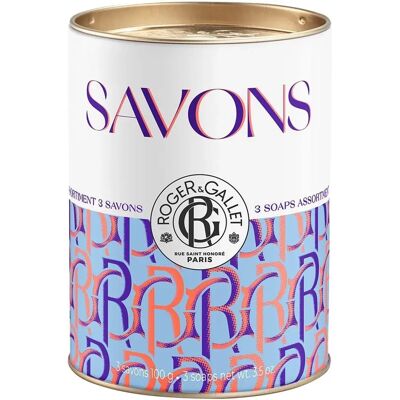 Ensemble de Savons Bien-être Bleu Roger & Gallet - Ensemble de Savons Ensemble de Savons Bien-être Bleu Roger & Gallet - Ensemble de Savons