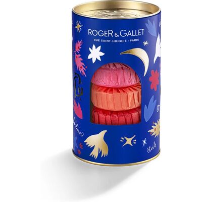 Roger & Gallet Fleur de Figuier, Ingwer, Rose Set mit 3 Seifen Roger & Gallet Fleur de Figuier, Ingwer, Rose Set mit 3 Seifen