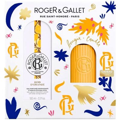 Roger & Gallet Bois d'Orange Eau Parfumée Wohlbefinden Geschenkset Roger & Gallet Bois d'Orange Eau Parfumée Wohlbefinden Geschenkset