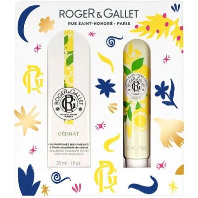 Set de Regalo Cédrat de Roger & Gallet - Agua Perfumada y Crema de Manos Set de Regalo Cédrat de Roger & Gallet - Agua Perfumada y Crema de Manos