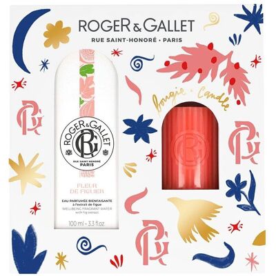 Roger & Gallet Fleur de Figuier Eau Parfumée Geschenkset - Holz, Frucht Roger & Gallet Fleur de Figuier Eau Parfumée Geschenkset - Holz, Frucht