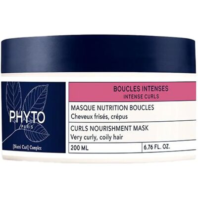 Phyto Boucles Intenses Curl Nutrition Mask - Hair Mask Phyto Boucles Intenses Curl Nutrition Mask - Hair Mask