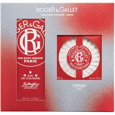 Set de regalo Roger&gallet Jean-Marie Farina - Eau de Toilette 100ml y Jabón 100g Set de regalo Roger&gallet Jean-Marie Farina - Eau de Toilette 100ml y Jabón 100g