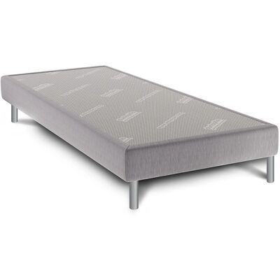 Sommiers Bellini Gris Perle DUNLOPILLO - Sommier - Publicité Sommiers Bellini Gris Perle DUNLOPILLO - Sommier - Publicité