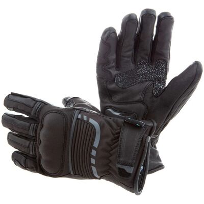 Gants d'hiver Harisson LONDON pour Moto - Noir - Publicité Gants d'hiver Harisson LONDON pour Moto - Noir - Publicité