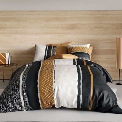 BEST INTERIOR - Trophé - 240x220 - Noir - duvet cover set - Publicité BEST INTERIOR - Trophé - 240x220 - Noir - duvet cover set - Publicité