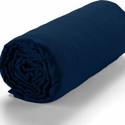 Housse De Rêve - Cobalt 140x190 - Drap housse - Publicité Housse De Rêve - Cobalt 140x190 - Drap housse - Publicité
