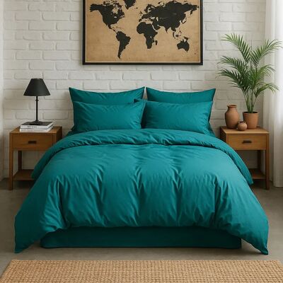 BATON ROUGE - Duvet Cover 240x260 - Duck blue - Duvet Cover - Publicité BATON ROUGE - Duvet Cover 240x260 - Duck blue - Duvet Cover - Publicité