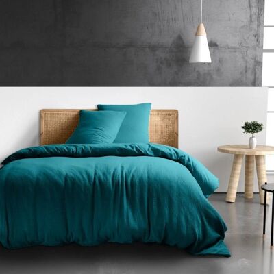 Baton Rouge - PD19127 - Bleu émail - 220x240 cm - duvet cover - Publicité Baton Rouge - PD19127 - Bleu émail - 220x240 cm - duvet cover - Publicité