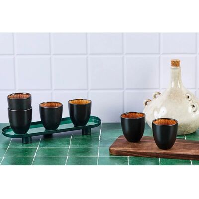 Björn Iris Tasse Sauvage Marron - Lot de 6 Tasses 150ml - Publicité Björn Iris Tasse Sauvage Marron - Lot de 6 Tasses 150ml - Publicité