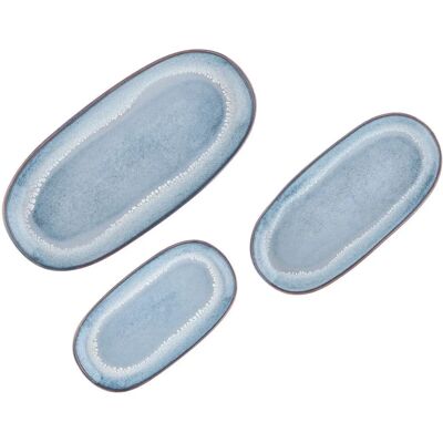 Björn - GT-3POGM - Blau - Stoneware - Speiseteller Björn - GT-3POGM - Blau - Stoneware - Speiseteller