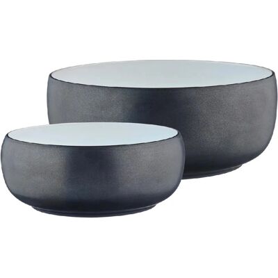 Björn GOURMET Onyx Saladiers - 2 pièces - Publicité Björn GOURMET Onyx Saladiers - 2 pièces - Publicité
