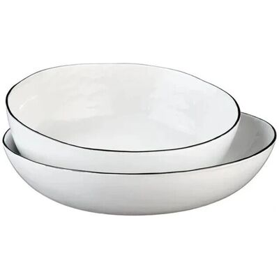 Set de corbeilles PURE Blanc Neige - Ø29cm & Ø33,5cm - Publicité Set de corbeilles PURE Blanc Neige - Ø29cm & Ø33,5cm - Publicité