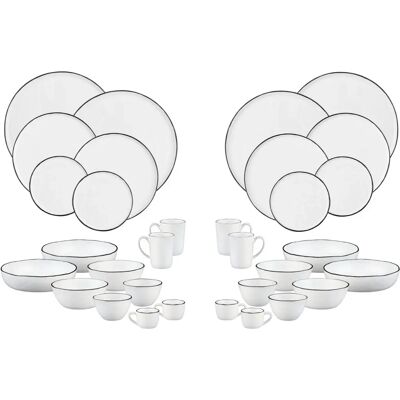 Björn SR-COPURB Steenware 32-delig Servies - Eten & Drinken Björn SR-COPURB Steenware 32-delig Servies - Eten & Drinken