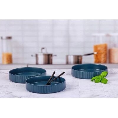 Björn - SCANDI - Ø21.5cm - Marine - Assiette creuse - Publicité Björn - SCANDI - Ø21.5cm - Marine - Assiette creuse - Publicité