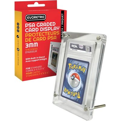 Support en Acrylique EVORETRO - Présentoir pour Carte PSA - 3.0MM - Publicité Support en Acrylique EVORETRO - Présentoir pour Carte PSA - 3.0MM - Publicité