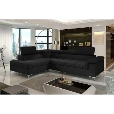 ERNEST - Venesetti - Noir - Gauche - Sofa bed - Publicité ERNEST - Venesetti - Noir - Gauche - Sofa bed - Publicité
