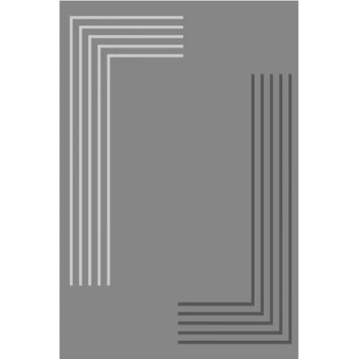 Mani Textile GREC Tappeto Interno - Grigio - 120x180 cm - Tappeto Mani Textile GREC Tappeto Interno - Grigio - 120x180 cm - Tappeto