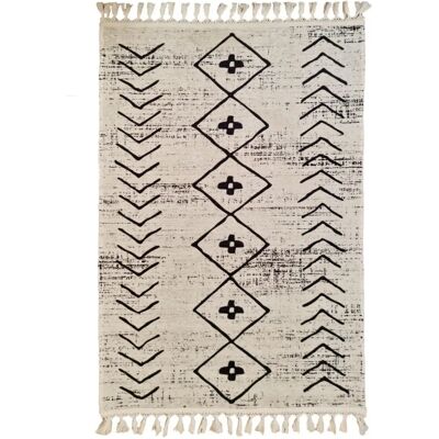 Mani Textile Assila Weiß Teppich - 200 x 300 cm - Wohnzimmer Mani Textile Assila Weiß Teppich - 200 x 300 cm - Wohnzimmer