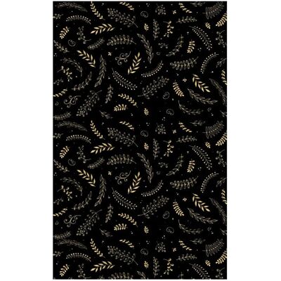Alfombra Navideña Mani Textile - Negro - 50x80cm - Interior Alfombra Navideña Mani Textile - Negro - 50x80cm - Interior