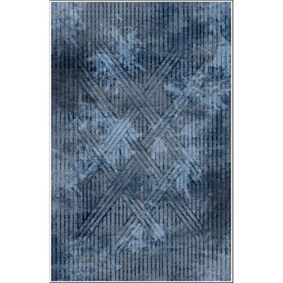 Mani Textile FISUN Woonkamer Tapijt - Blauw Mani Textile FISUN Woonkamer Tapijt - Blauw