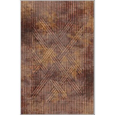 Mani Textile FISUN Orangen Wohnzimmerteppich - 80x150cm Mani Textile FISUN Orangen Wohnzimmerteppich - 80x150cm