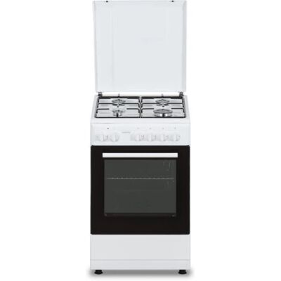 OCEANIC OCEACG50GW - Cuisinière gaz - 4 feux - Blanc - Publicité OCEANIC OCEACG50GW - Cuisinière gaz - 4 feux - Blanc - Publicité