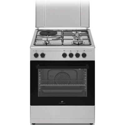 Cuisinière blanche Continental Edison CECM60FCS - Cooker - Publicité Cuisinière blanche Continental Edison CECM60FCS - Cooker - Publicité