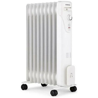 Radiateur à huile Oceanic 3 puissances - Blanc - 2000 W - Publicité Radiateur à huile Oceanic 3 puissances - Blanc - 2000 W - Publicité