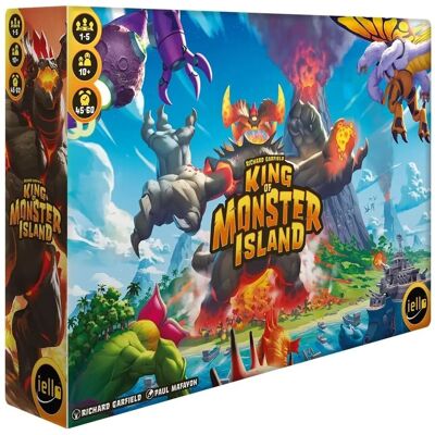 IELLO King Of Monster Island - Brettspiel - IEL-70028 IELLO King Of Monster Island - Brettspiel - IEL-70028