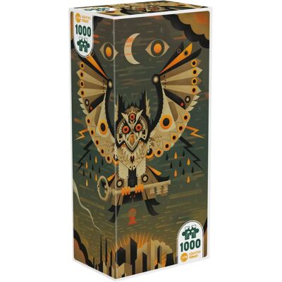 Iello 1000-teiliger City Owl Puzzle - Universum Collection Iello 1000-teiliger City Owl Puzzle - Universum Collection