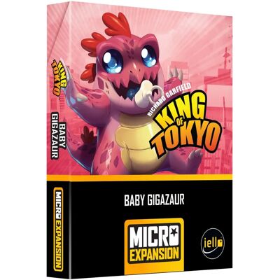 Iello King of Tokyo Baby Gigazaur Micro Uitbreiding - Bordspel voor 10+ Iello King of Tokyo Baby Gigazaur Micro Uitbreiding - Bordspel voor 10+