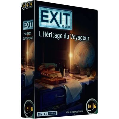EXIT L'Héritage du Voyageur - Jeu de société - Publicité EXIT L'Héritage du Voyageur - Jeu de société - Publicité