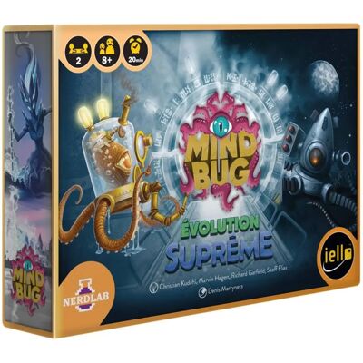 IELLO Mindbug Evolution Suprême - Brettspiel IELLO Mindbug Evolution Suprême - Brettspiel