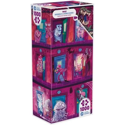 IELLO - 70241 - 1000-Teile Puzzle - Hotell Szene IELLO - 70241 - 1000-Teile Puzzle - Hotell Szene