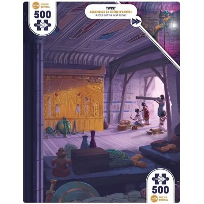IELLO Ókori Sírhely Puzzle - 500 db - Belső szórakoztatás IELLO Ókori Sírhely Puzzle - 500 db - Belső szórakoztatás