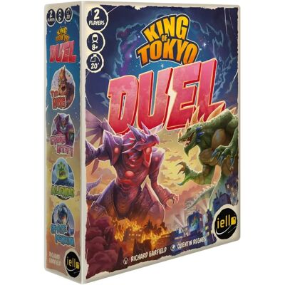 Iello King Of Tokyo Duel - Dice Game Iello King Of Tokyo Duel - Dice Game