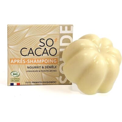 Propos Nature Après-shampoing solide au Cacao Bio - 45 g - Publicité Propos Nature Après-shampoing solide au Cacao Bio - 45 g - Publicité