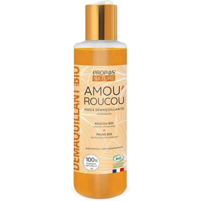 Organiczny olejek do demakijażu Propos' Nature Amou'Roucou - Pielęgnacja twarzy Organiczny olejek do demakijażu Propos' Nature Amou'Roucou - Pielęgnacja twarzy
