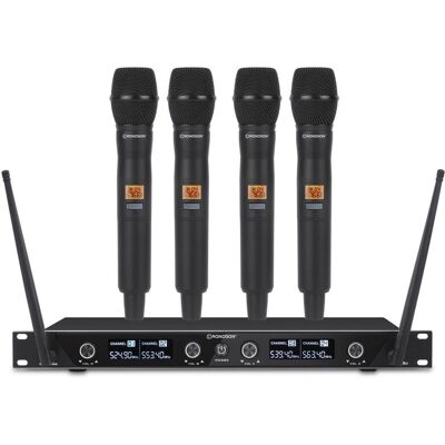 Rondson BE-1040 4 Microphones - Système micro - Publicité Rondson BE-1040 4 Microphones - Système micro - Publicité
