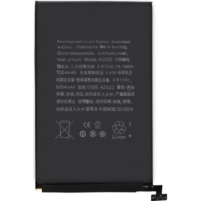 Batterie Clappio pour iPad Mini 6 - Capacité Élevée - Publicité Batterie Clappio pour iPad Mini 6 - Capacité Élevée - Publicité