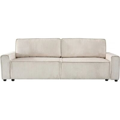 Palozi Sofa Montaigne - 3-Sitzer Schlafsofa - Samtbezug Beige Palozi Sofa Montaigne - 3-Sitzer Schlafsofa - Samtbezug Beige