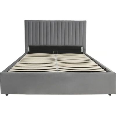 Habitat et Jardin Cama Mia con Almacenamiento - 140x190cm - Gris Habitat et Jardin Cama Mia con Almacenamiento - 140x190cm - Gris
