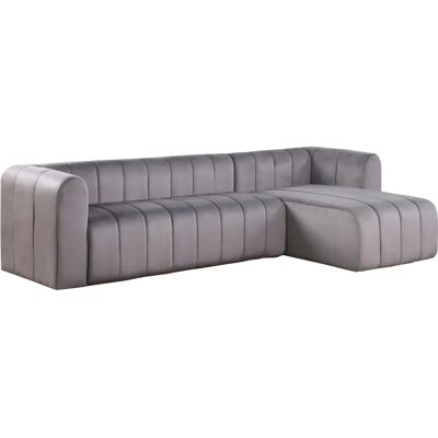 Habitat Et Jardin - Victor Hugo Samtsofa - 3-Sitzer - Grau - Sofa Habitat Et Jardin - Victor Hugo Samtsofa - 3-Sitzer - Grau - Sofa